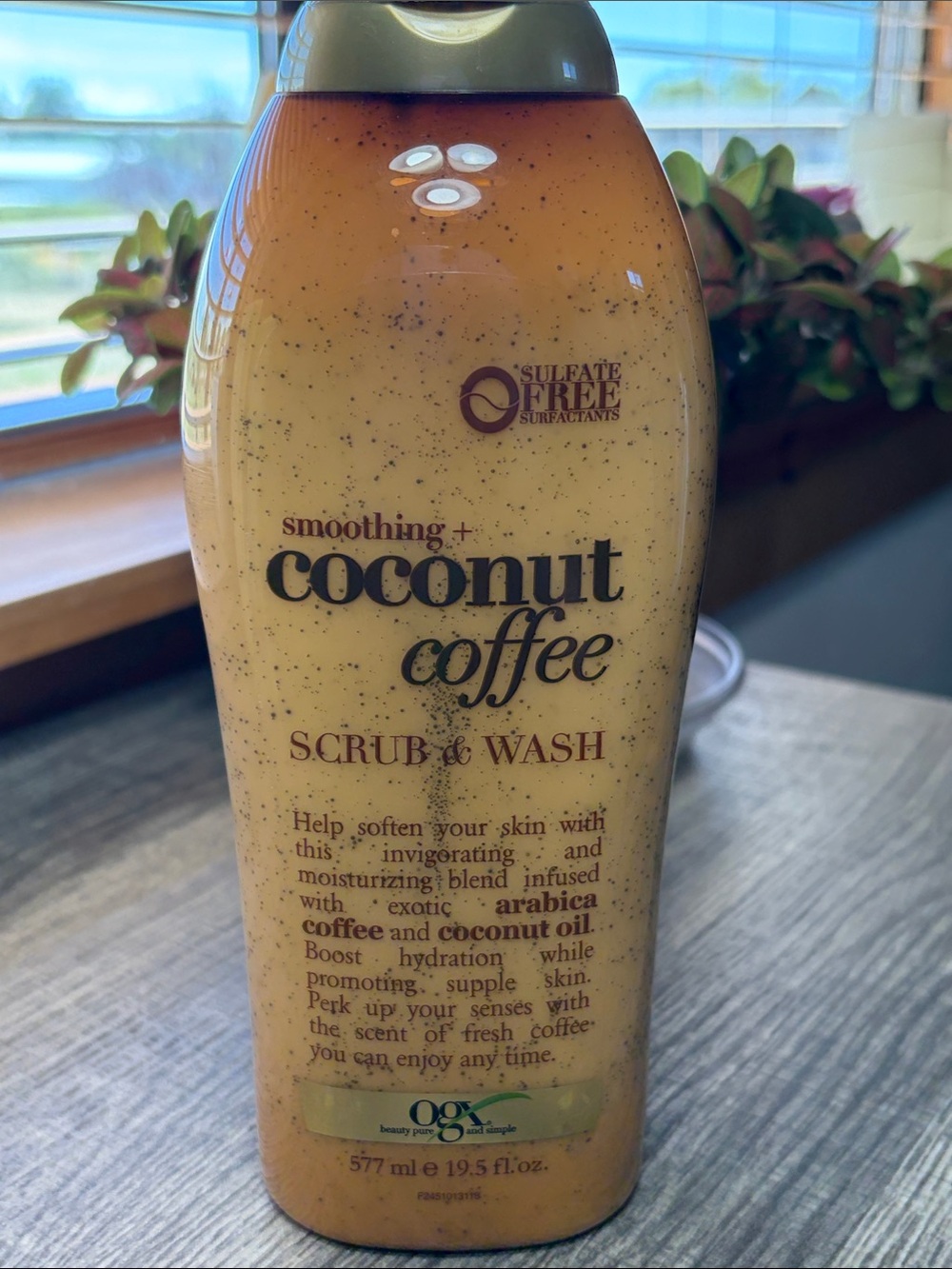 OGX Coconut Coffee Body Scrub & Wash